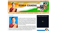 Desktop Screenshot of gandhisonia.com